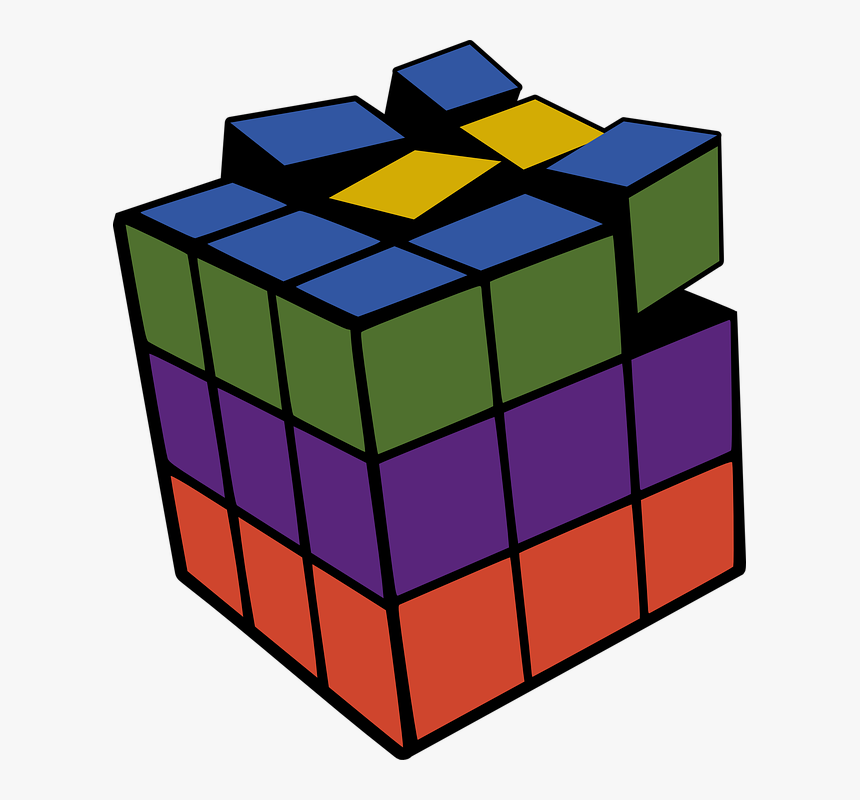 Detail 3d Color Cube Nomer 7