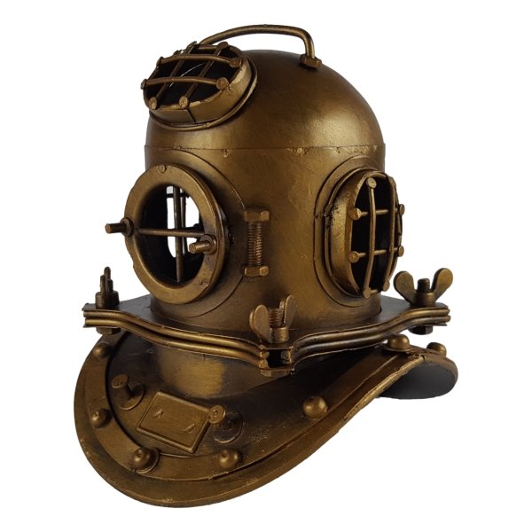 Detail Alter Taucherhelm Nomer 17