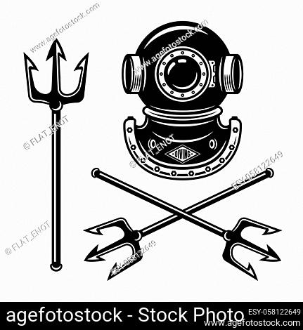 Detail Alter Taucherhelm Nomer 7