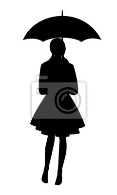 Bild Frau Mit Schirm - KibrisPDR