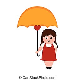Detail Bild Frau Mit Schirm Nomer 9