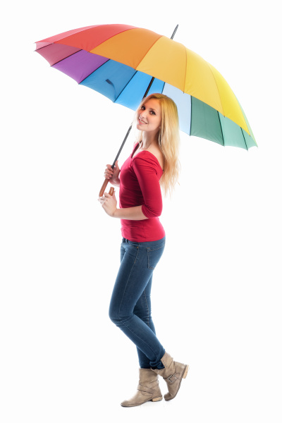 Detail Bild Frau Mit Schirm Nomer 16