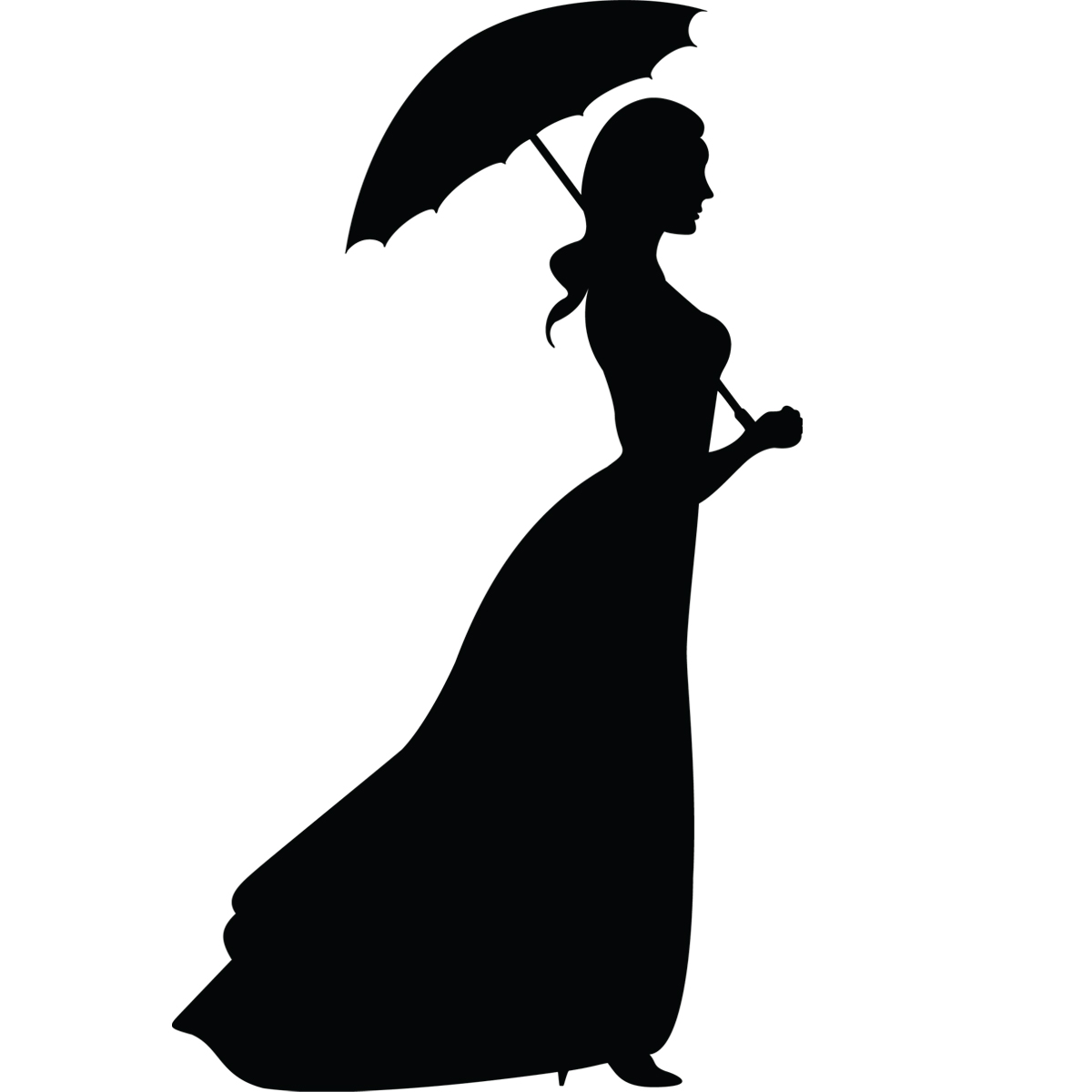 Detail Bild Frau Mit Schirm Nomer 4