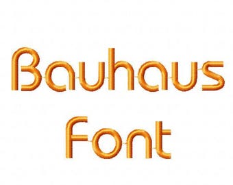 Detail Buchstaben Bauhaus Nomer 11