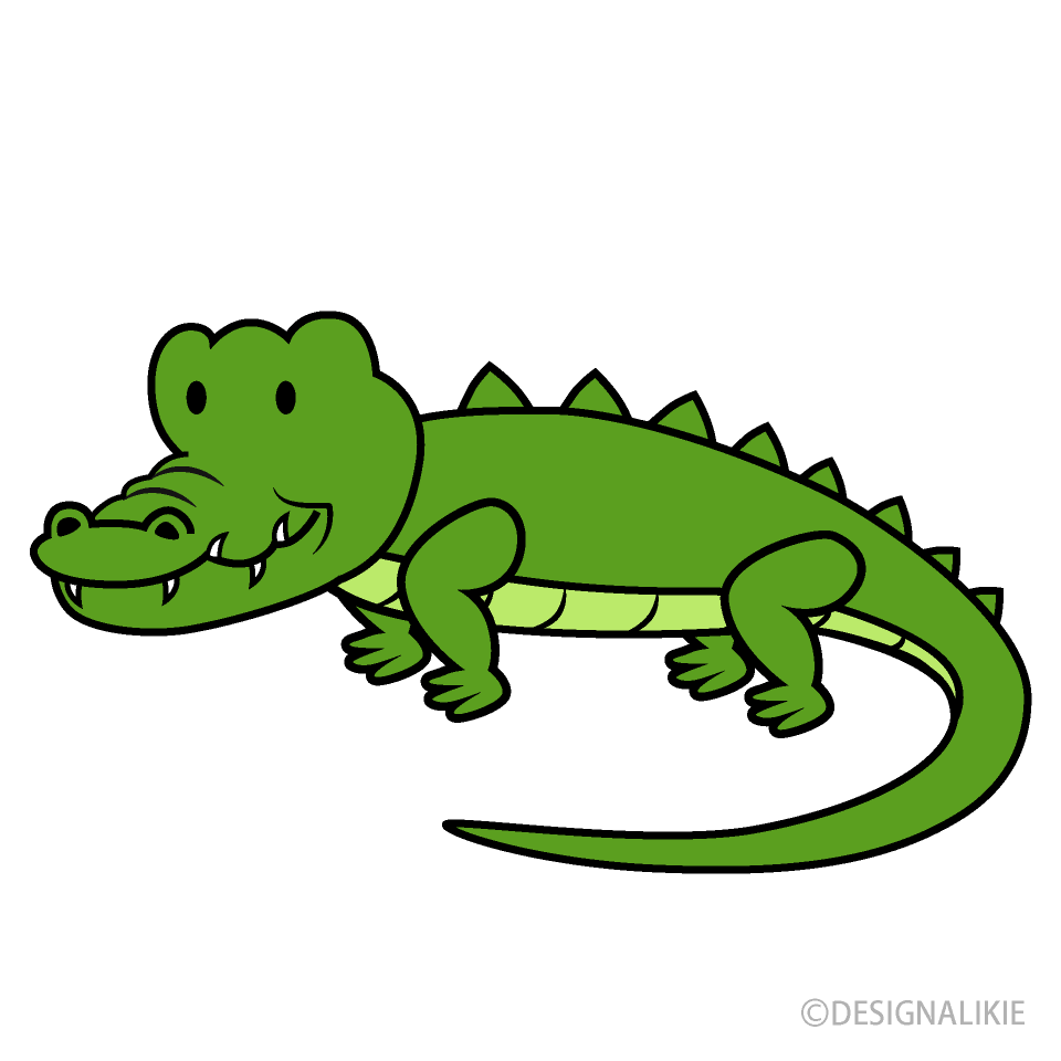 Detail Crocodile Clipart Nomer 13