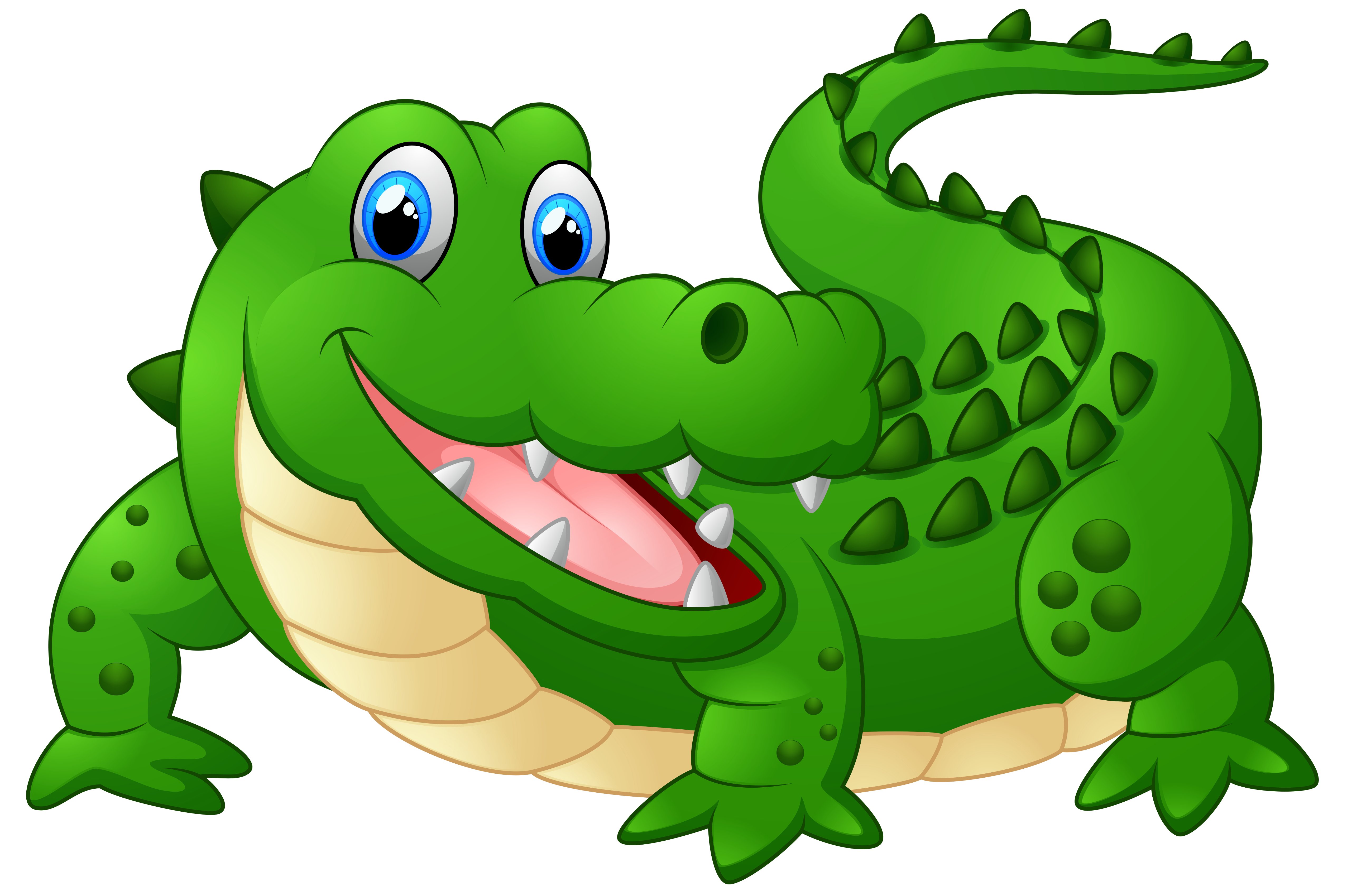 Detail Crocodile Clipart Nomer 3