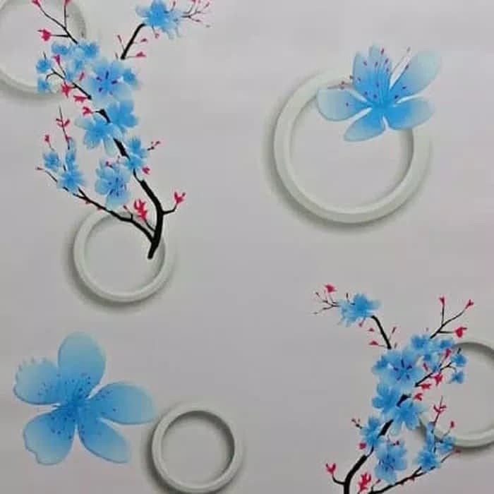 Detail Gambar Bunga Sakura Biru Nomer 35