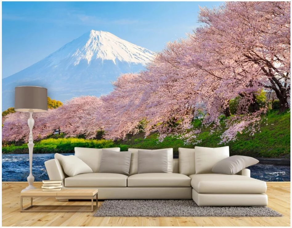 Detail Gambar Bunga Sakura Dan Gunung Fuji Nomer 48
