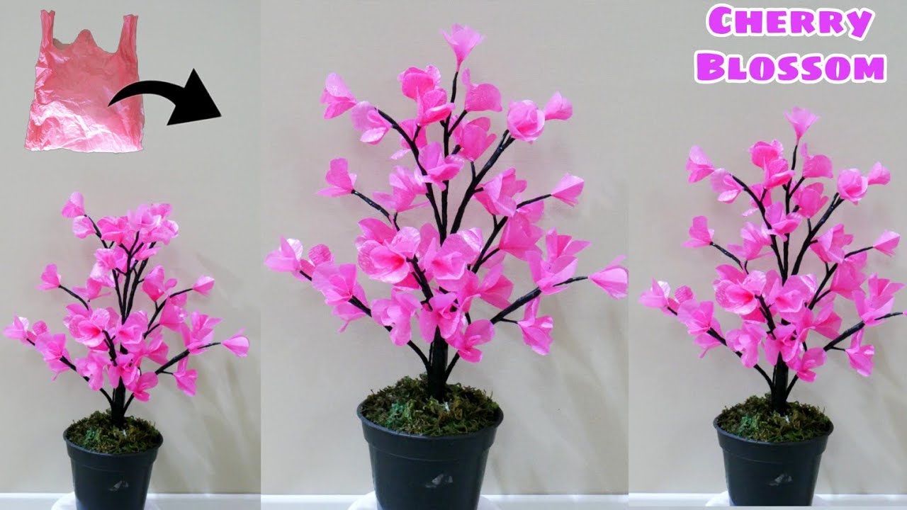 Detail Gambar Bunga Sakura Dari Kresek Nomer 7