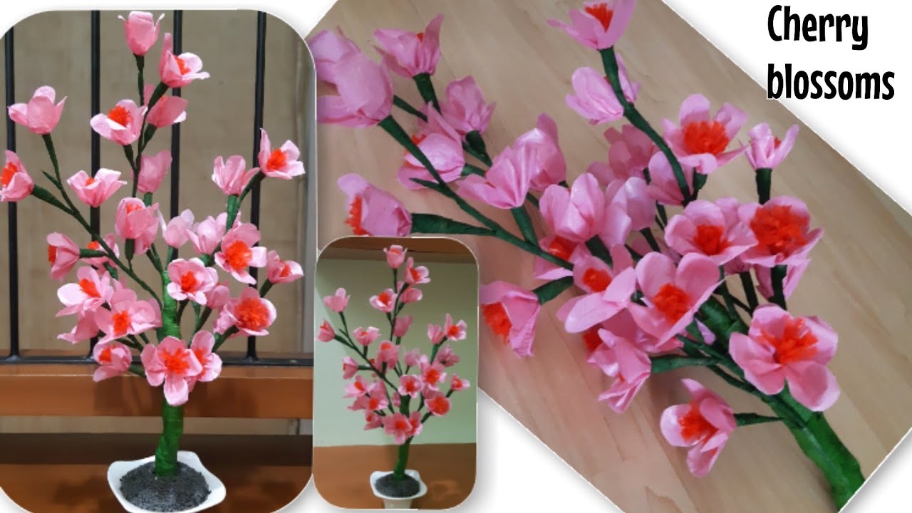 Detail Gambar Bunga Sakura Dari Plastik Nomer 4