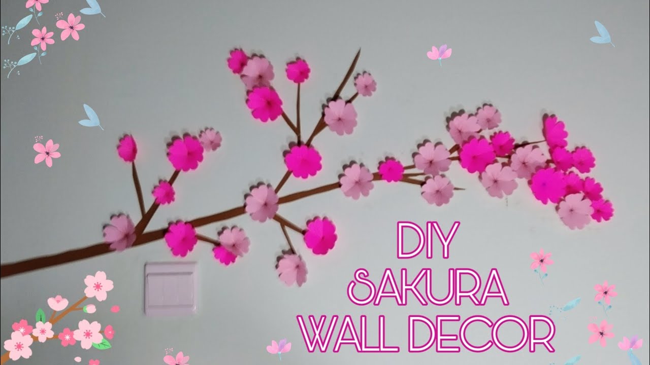 Detail Gambar Bunga Sakura Di Dinding Nomer 5