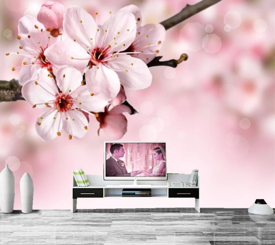 Detail Gambar Bunga Sakura Di Dinding Kamar Nomer 38