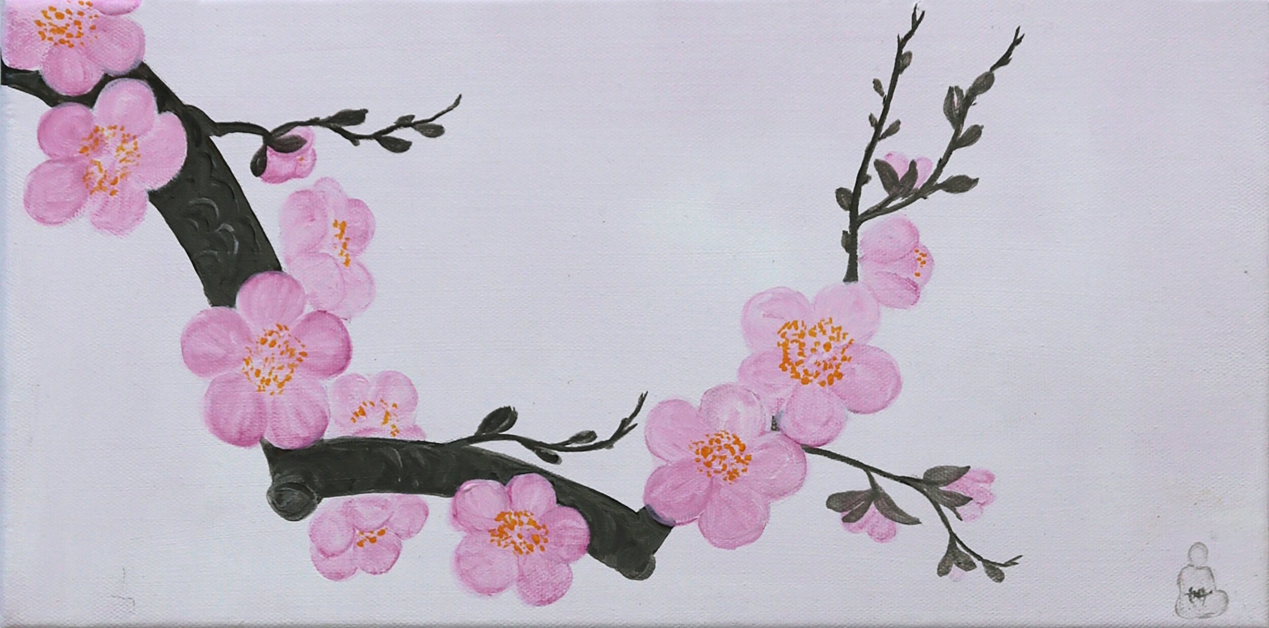 Detail Gambar Bunga Sakura Kanvas Nomer 49