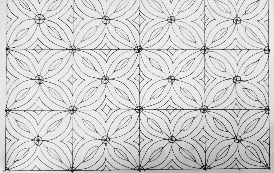Detail Gambar Bunga Simple Gambar Batik Simple Nomer 42