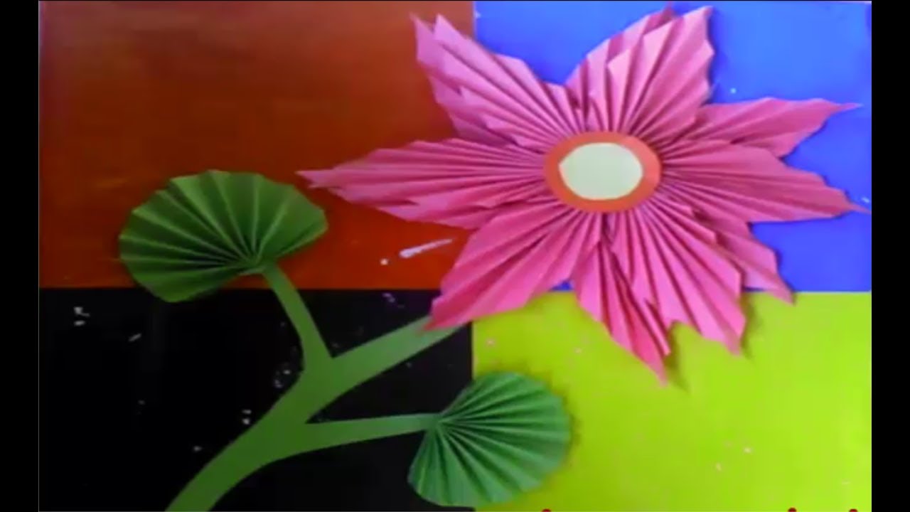 Detail Gambar Bunga Tempel Dari Kertas Origami Nomer 7