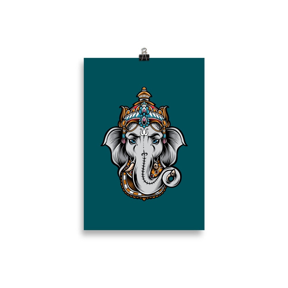 Detail Indische Gottheit Elefant Nomer 10