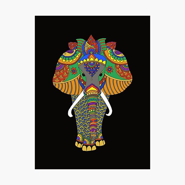Detail Indische Gottheit Elefant Nomer 17