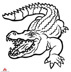 Krokodil Tattoo Vorlage - KibrisPDR