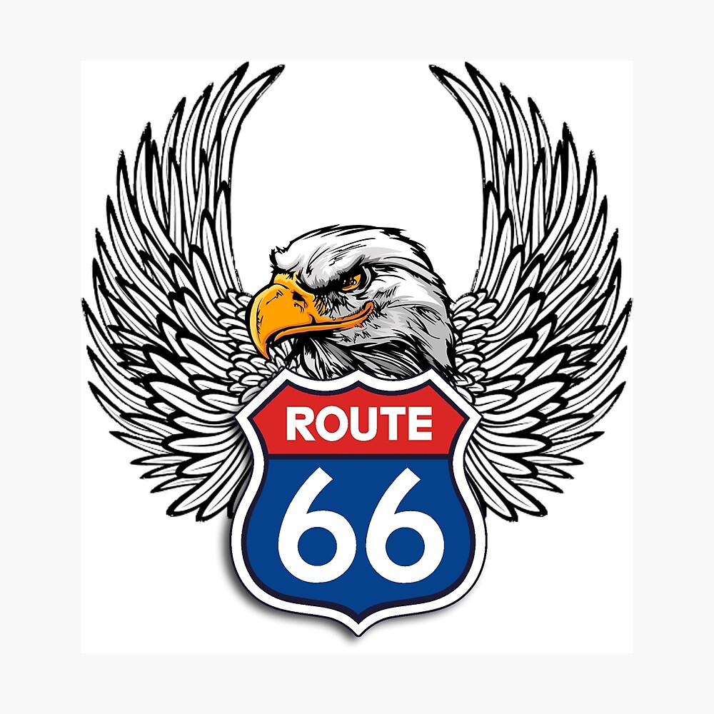 Detail Route 66 Schild Nomer 24