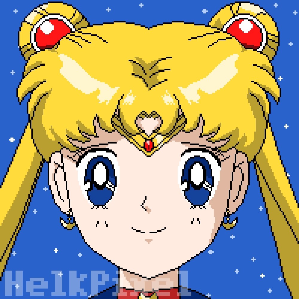 Detail Sailor Moon Art Nomer 4