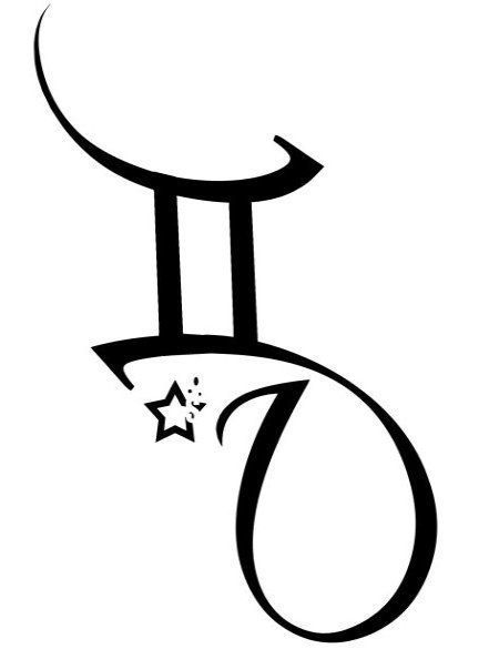 Detail Symbol Zwilling Sternzeichen Nomer 4