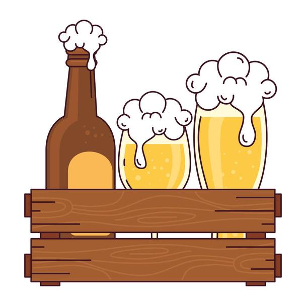 Detail Bierflasche Comic Nomer 23