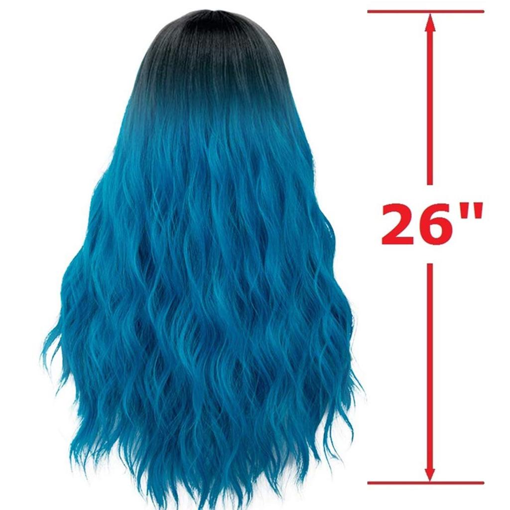 Detail Blond Blaue Haare Nomer 16