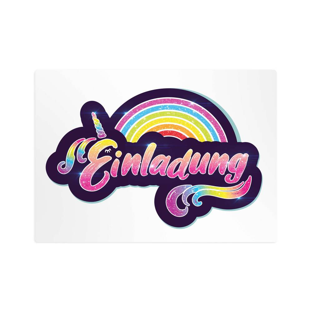 Detail Einladung Regenbogen Nomer 7