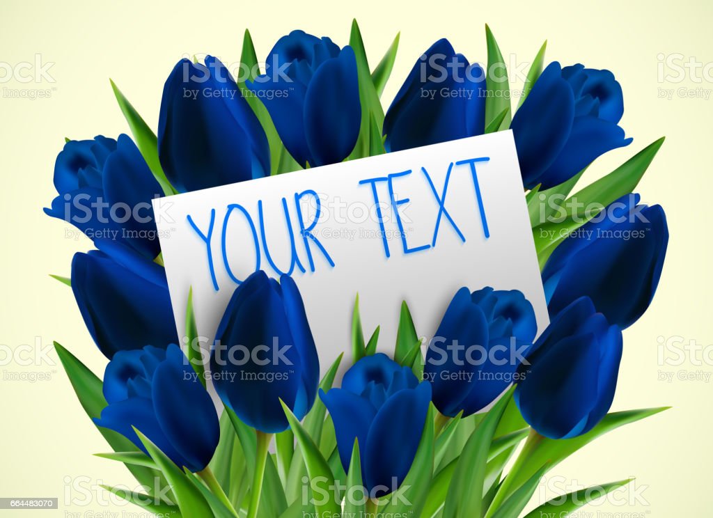 Detail Gambar Bunga Tulip Biru Nomer 29