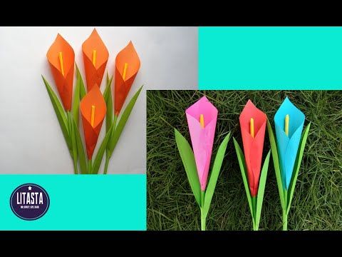 Detail Gambar Bunga Tulip Dari Kertas Origami Nomer 11