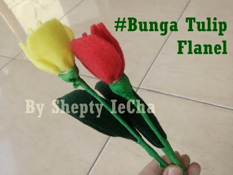 Detail Gambar Bunga Tulip Flanel Nomer 26