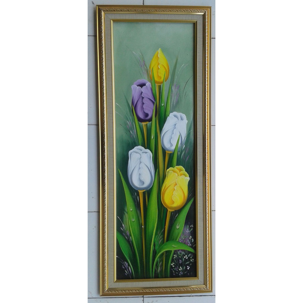 Detail Gambar Bunga Tulip Lukisan Nomer 27