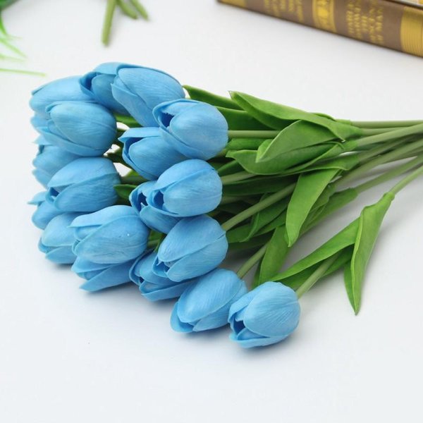 Detail Gambar Bunga Tulip Warna Biru Nomer 3