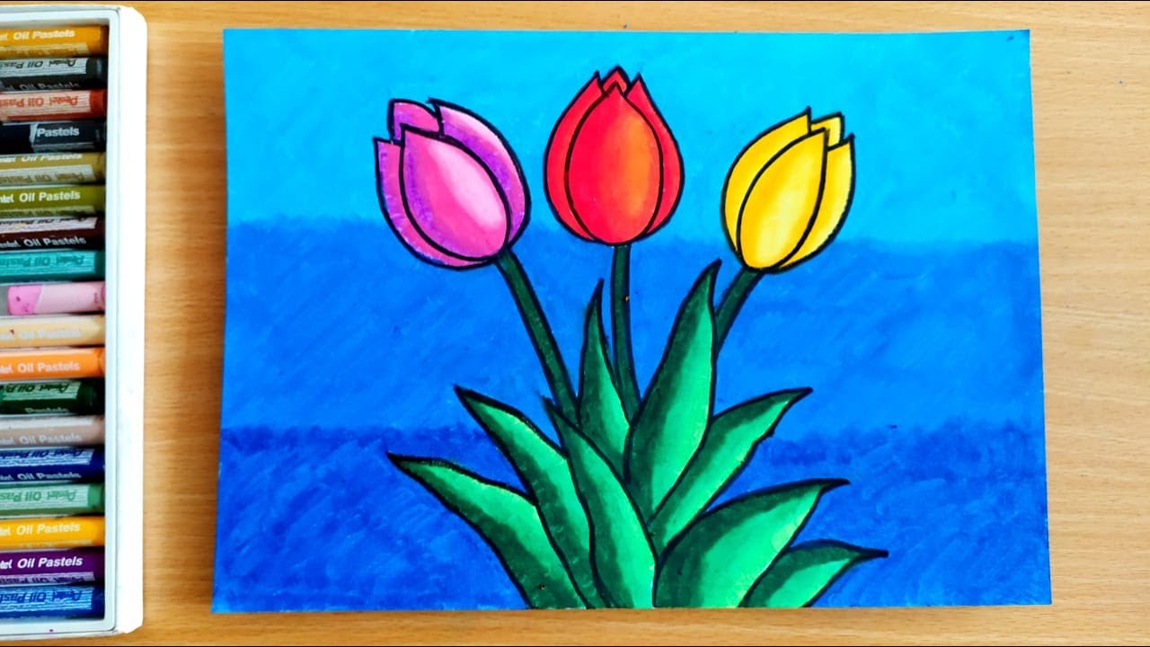 Detail Gambar Bunga Tulip Warna Biru Nomer 36