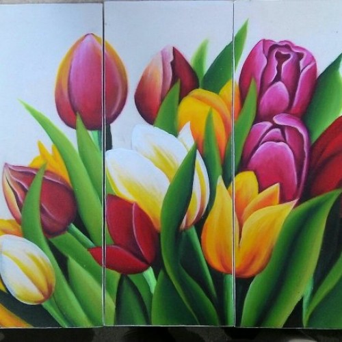 Detail Gambar Bunga Tulip Yang Mudah Nomer 55