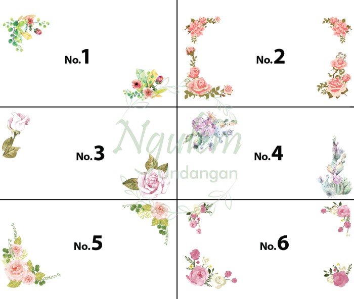 Detail Gambar Bunga Untuk Label Nomer 20