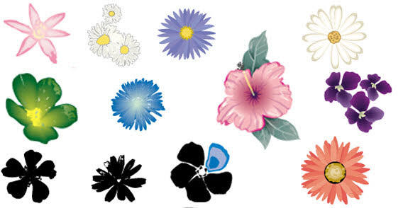 Detail Gambar Bunga Vector Nomer 47