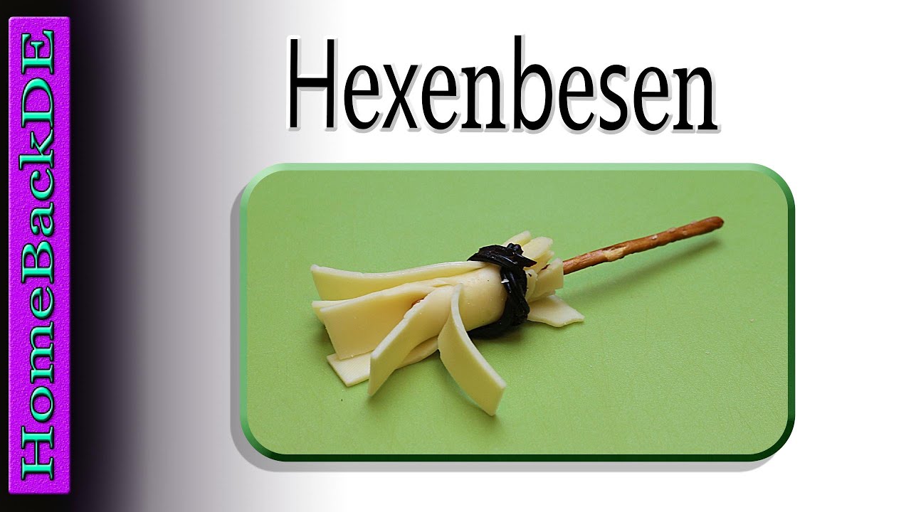 Halloween Snacks Hexenbesen - KibrisPDR