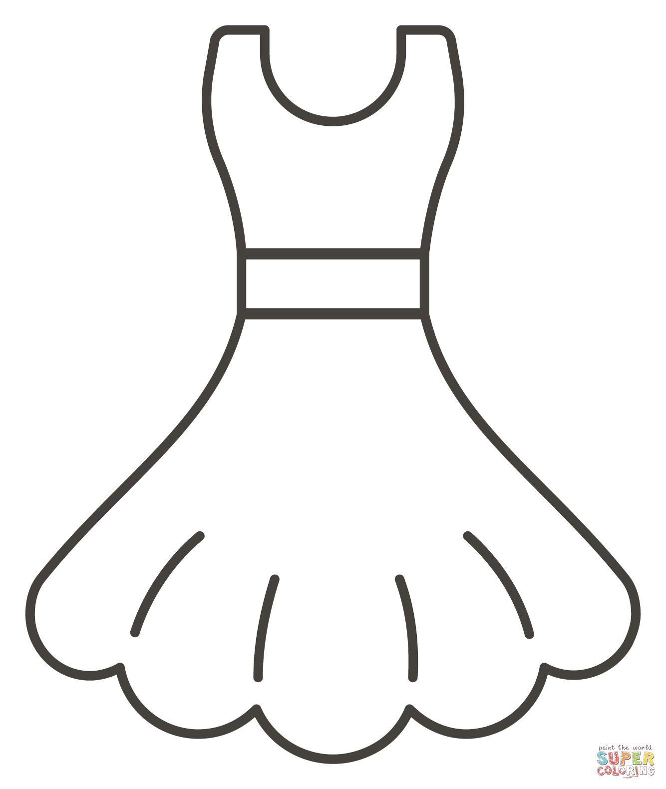 Detail Kleid Zum Ausmalen Koleksi Nomer 13