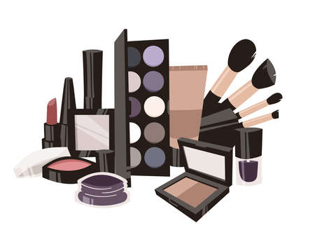 Detail Makeup Background Vector Nomer 18