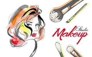 Detail Makeup Background Vector Nomer 7