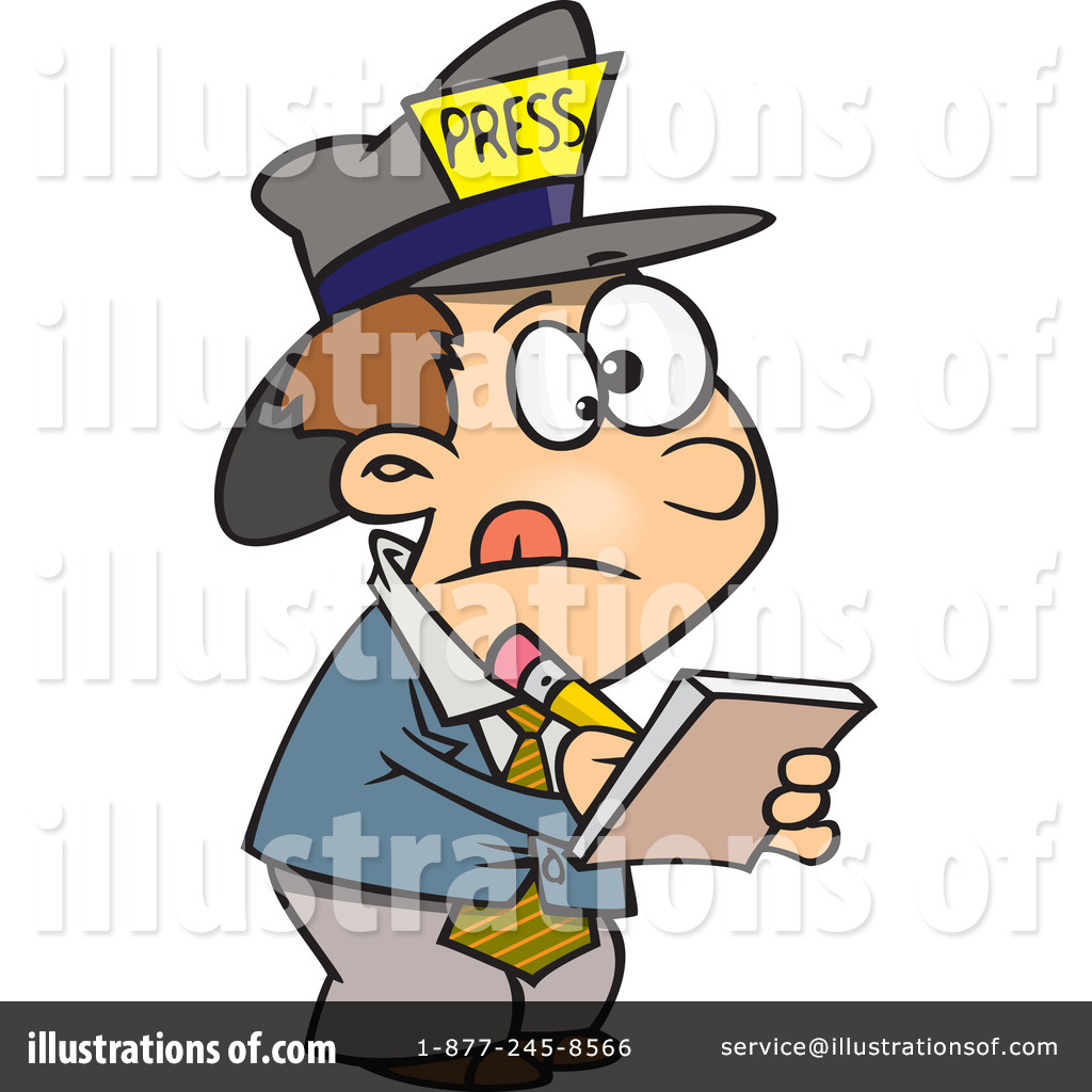 Detail Reporter Clipart Nomer 8