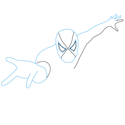 Detail Vorlagen Spiderman Zeichnen Nomer 2