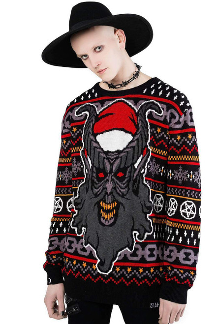 Detail Asking Alexandria Christmas Sweater Nomer 6