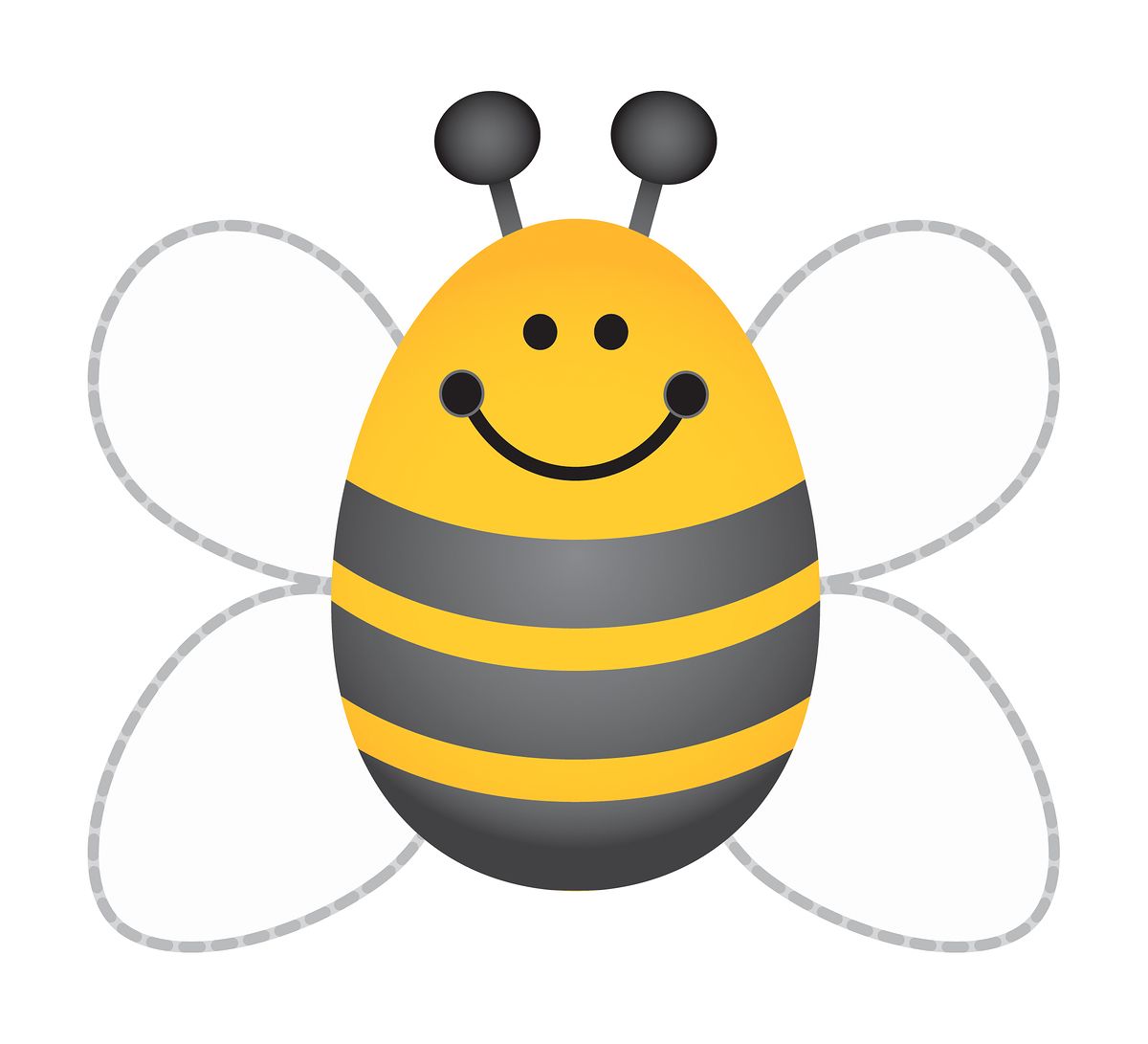 Detail Bumble Bee Template Nomer 2