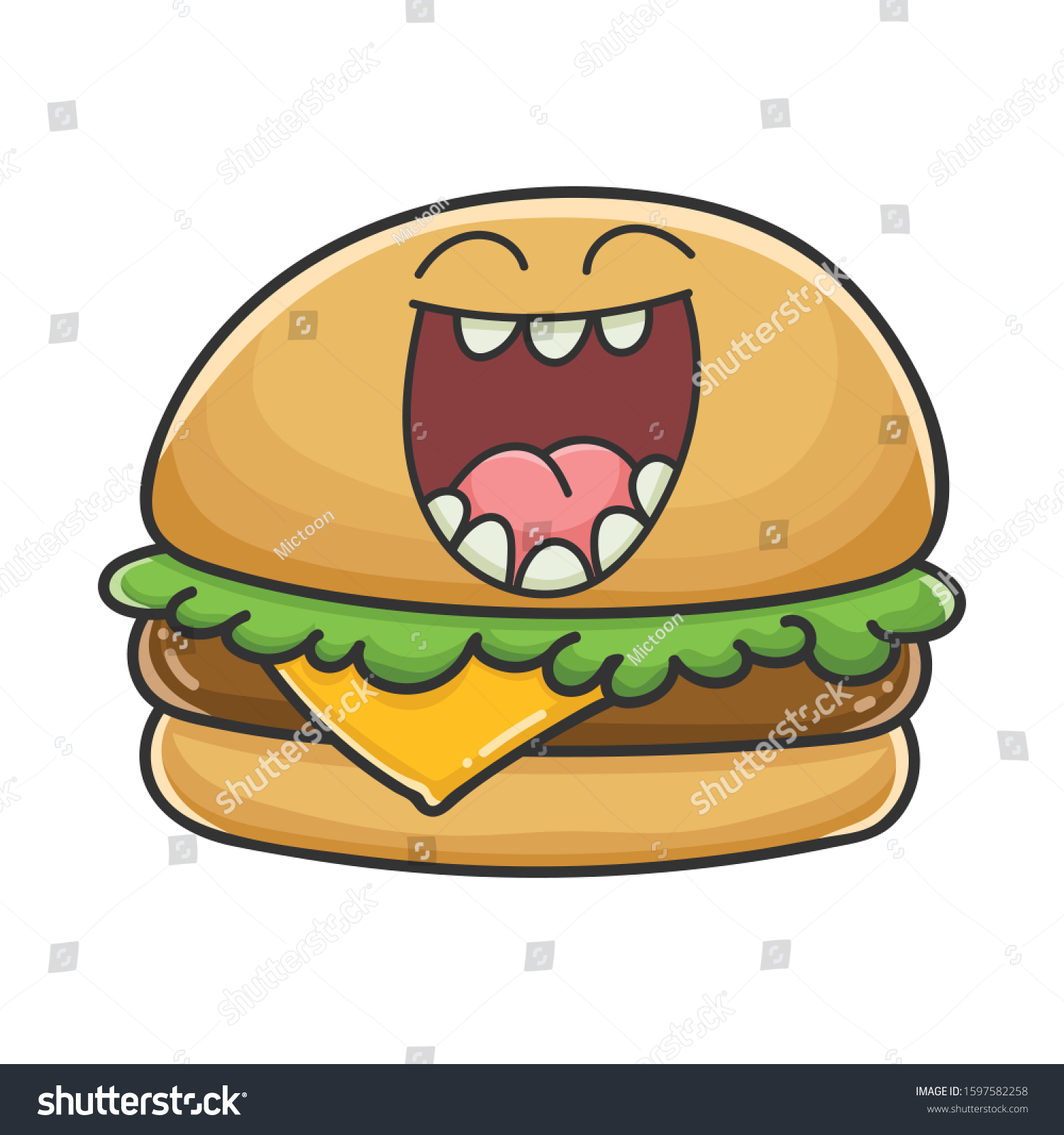 Download Gambar Burger Lucu Nomer 46