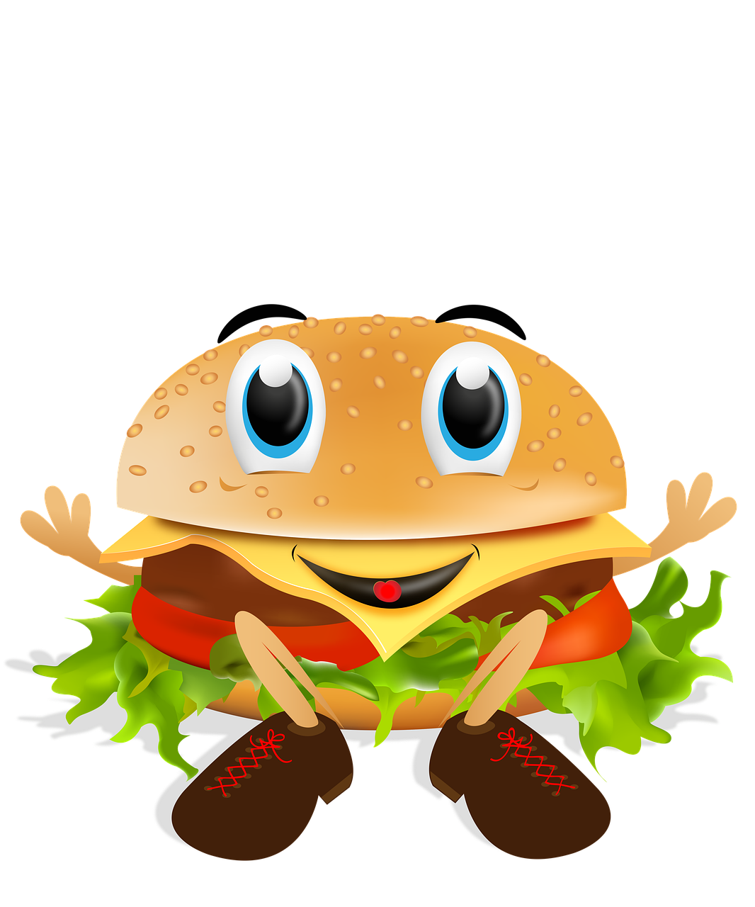 Detail Gambar Burger Lucu Nomer 6