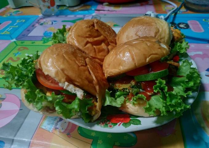 Detail Gambar Burger Rumahan Nomer 32