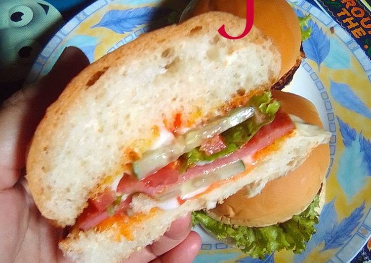 Detail Gambar Burger Sederhana Nomer 30