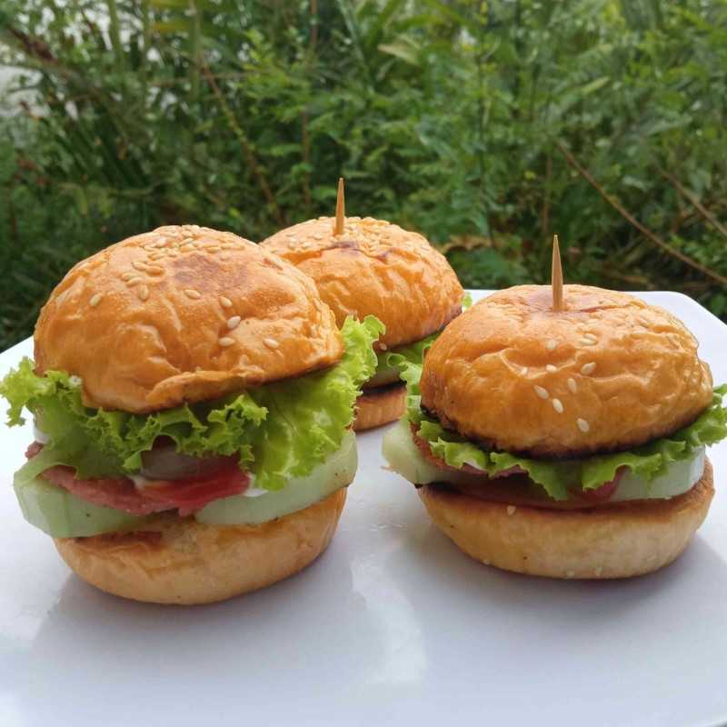 Detail Gambar Burger Sederhana Nomer 8